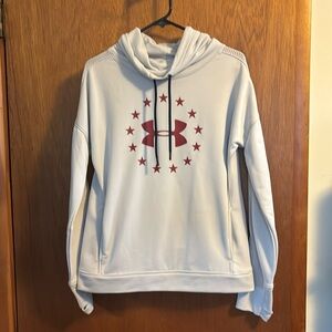 White gray sweatshirt